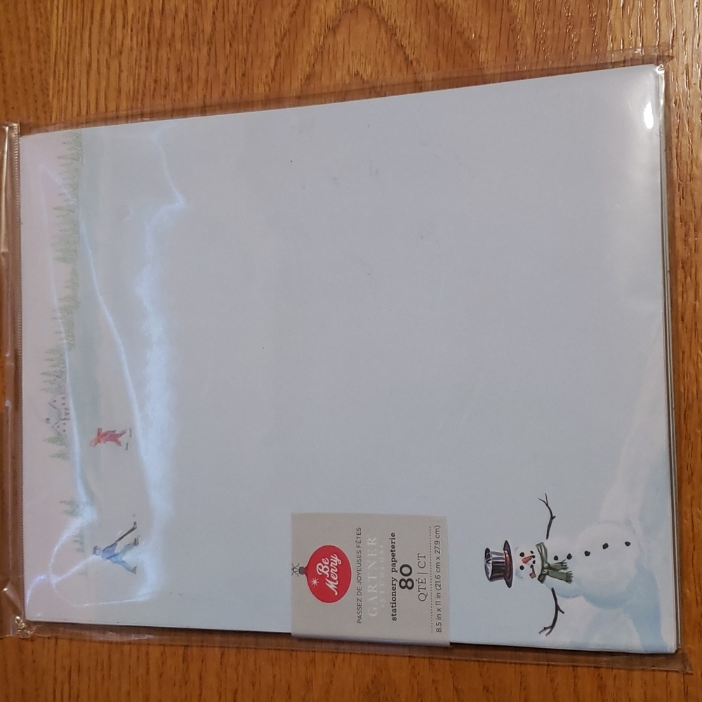 🛍 2/$6 🛍 snow day stationery